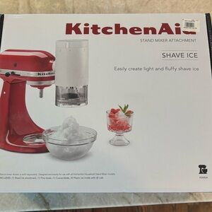 KitchenAid Shave Ice Stand Mixer Attachment NIB
